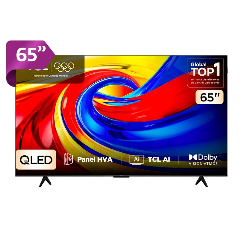 TELEVISOR TCL 65'' QLED PREMIUM 4K UHD GOOGLE TV 65P7L 2026 - 1