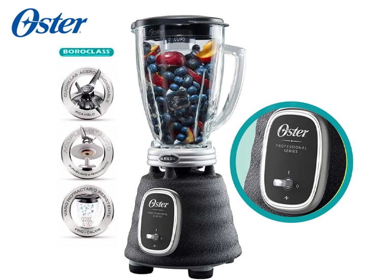 LICUADORA OSTER SERIE PROFESIONAL DE 700W BLSTBPST Negro - 1