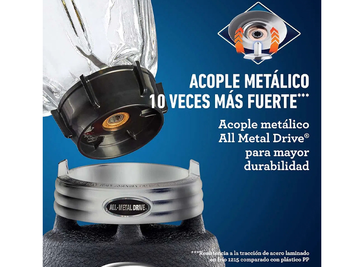 LICUADORA OSTER SERIE PROFESIONAL DE 700W BLSTBPST Negro - 2