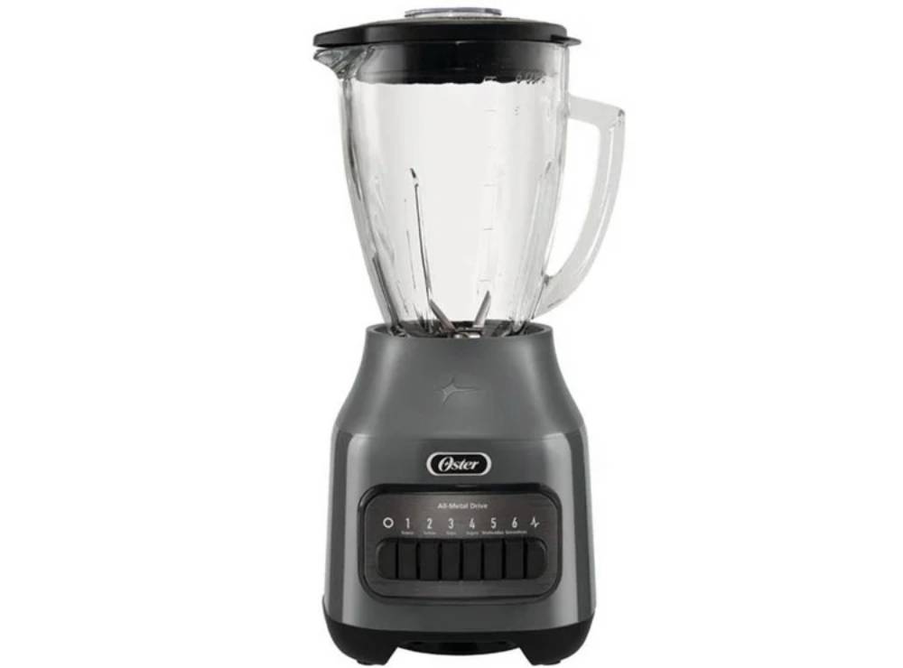 LICUADORA OSTER® 1.5L CON 6 VELOCIDADES BLSTPEG GPB GRIS - 1