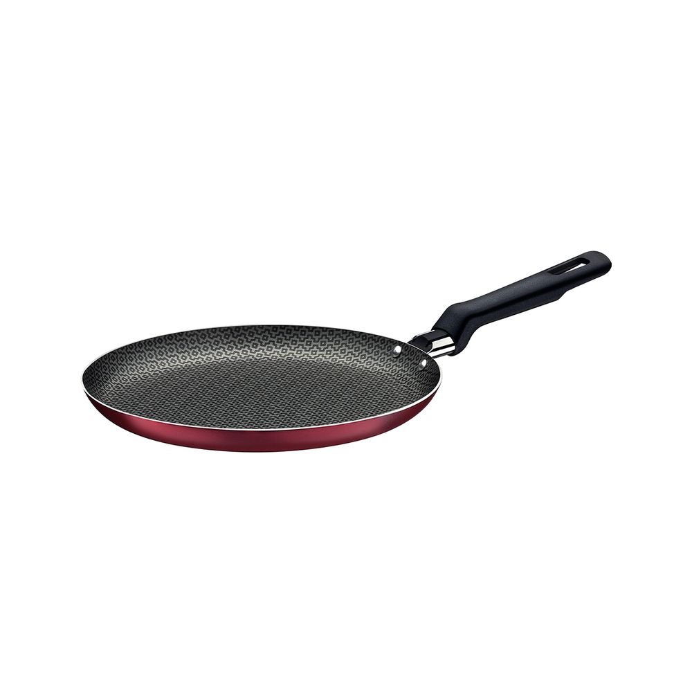 PANQUEQUERA TRAMONTINA LORETO 22 CM ROJO – SARTÉN ANTIADHERENTE DE ALUMINIO - 1