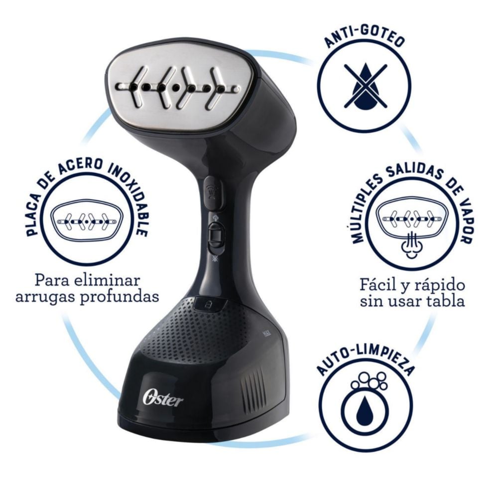 VAPORIZADOR DE TELAS PORTÁTIL OSTER GCSTES101 – DISEÑO COMPACTO - 1