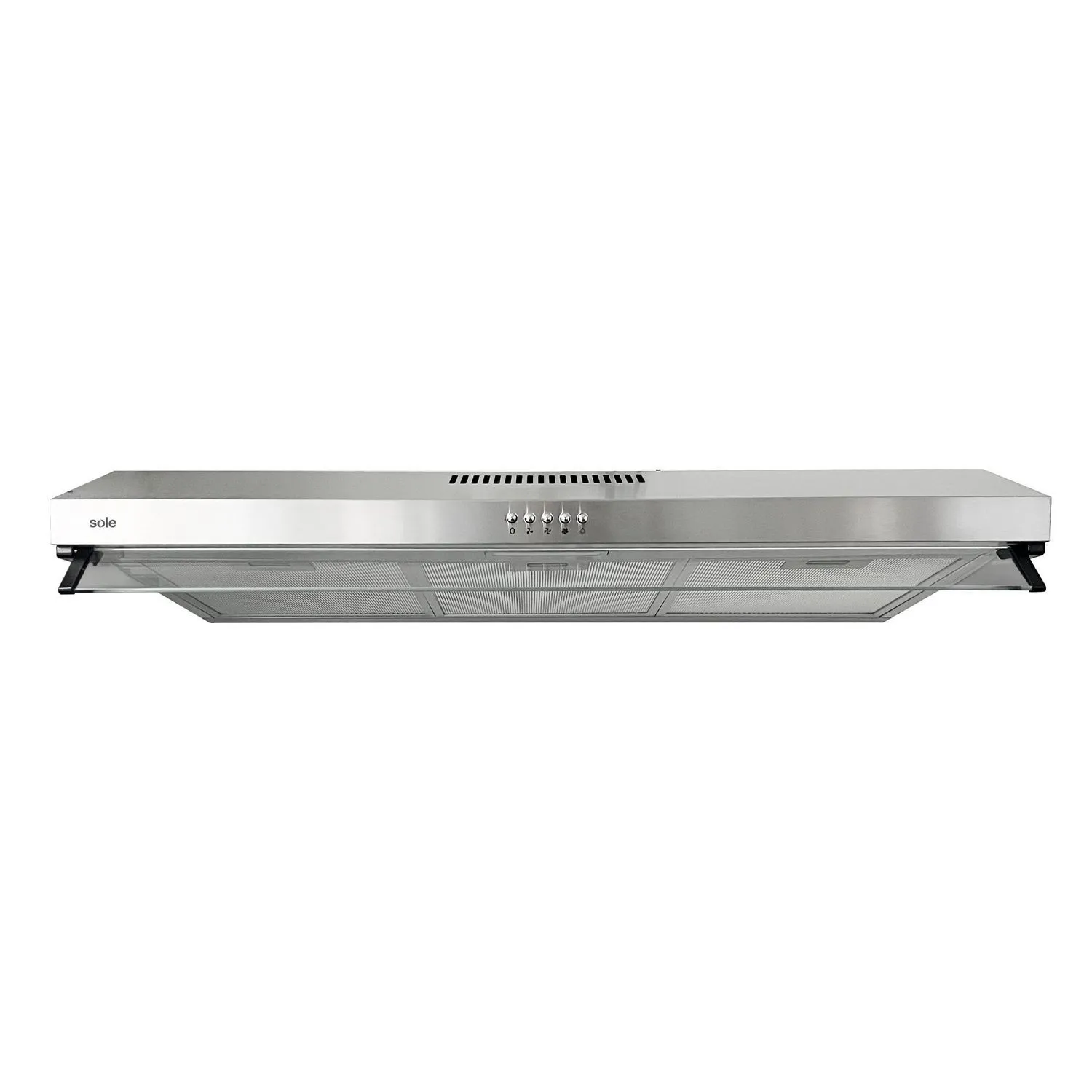 CAMPANA EXTRACTORA ROMA SOLE 90CM ACERO INOXIDABLE TURE17COV2 - 1