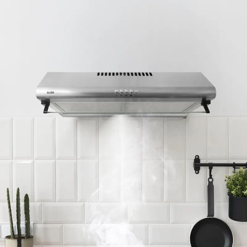 CAMPANA EXTRACTORA HERA SOLE 60CM TURE21CO – ACERO INOXIDABLE - 5