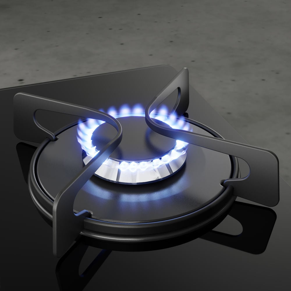 COCINA EMPOTRABLE ELECTROLUX ETGZ24F0EPUB A GAS CON 4 QUEMADORES - 3
