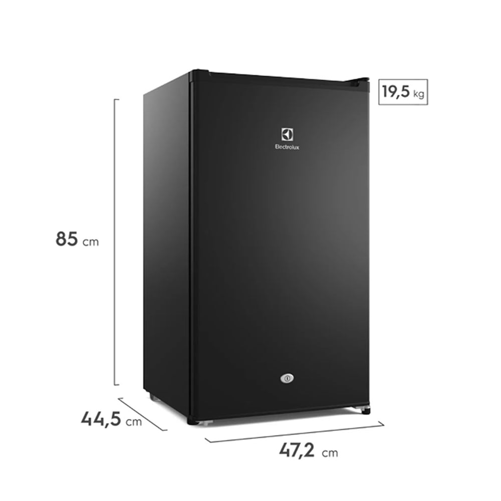 FRIGOBAR ELECTROLUX 90L ERD090G2HWB NEGRO - 4