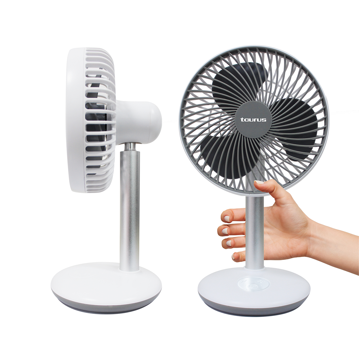 VENTILADOR PORTÁTIL DE ESCRITORIO TAURUS AUSTRO – SILENCIOSO, POTENTE Y COMPACTO - 3