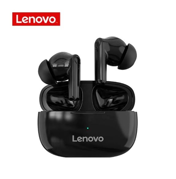 AUDIFONOS INALAMBRICOS LENOVO HT05 TWS NEGRO BLUETOOTH 5.0 - 1