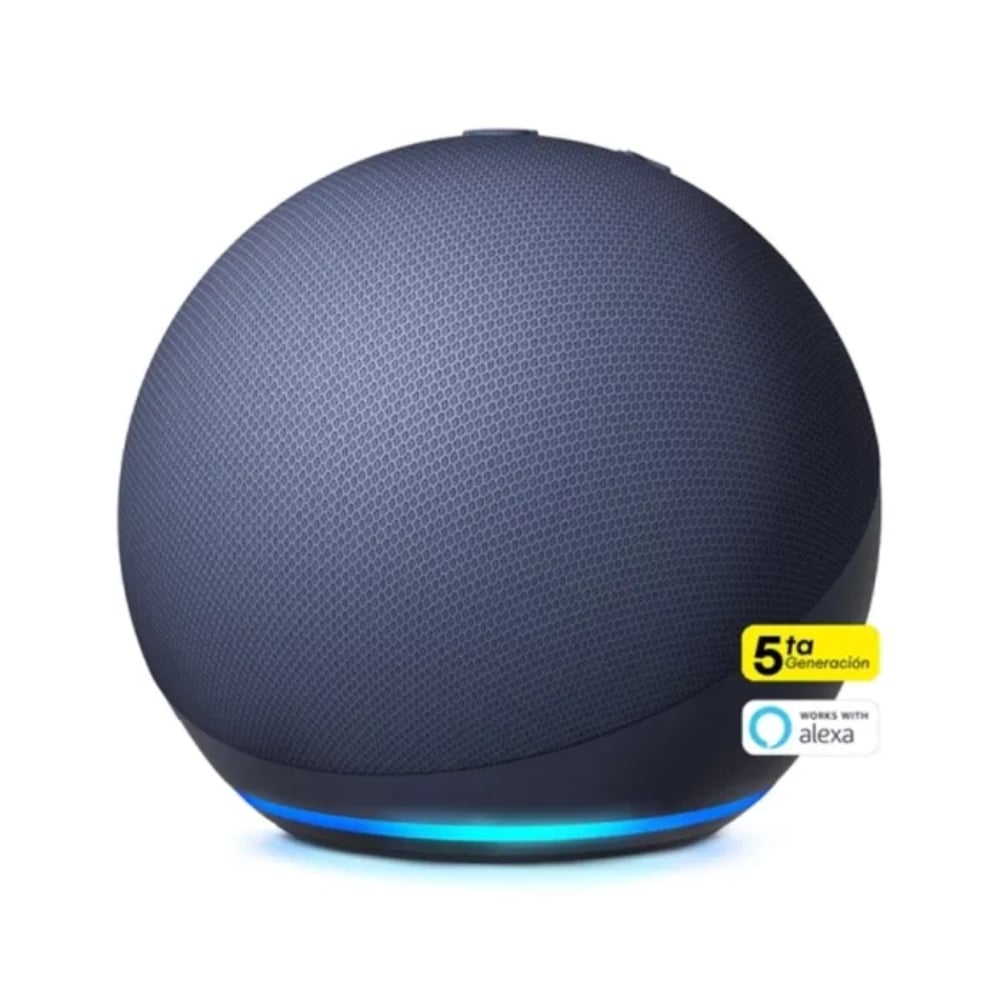 AMAZON ALEXA ECHO DOT 5TA GEN SMART HUB PARLANTE AZUL - 1