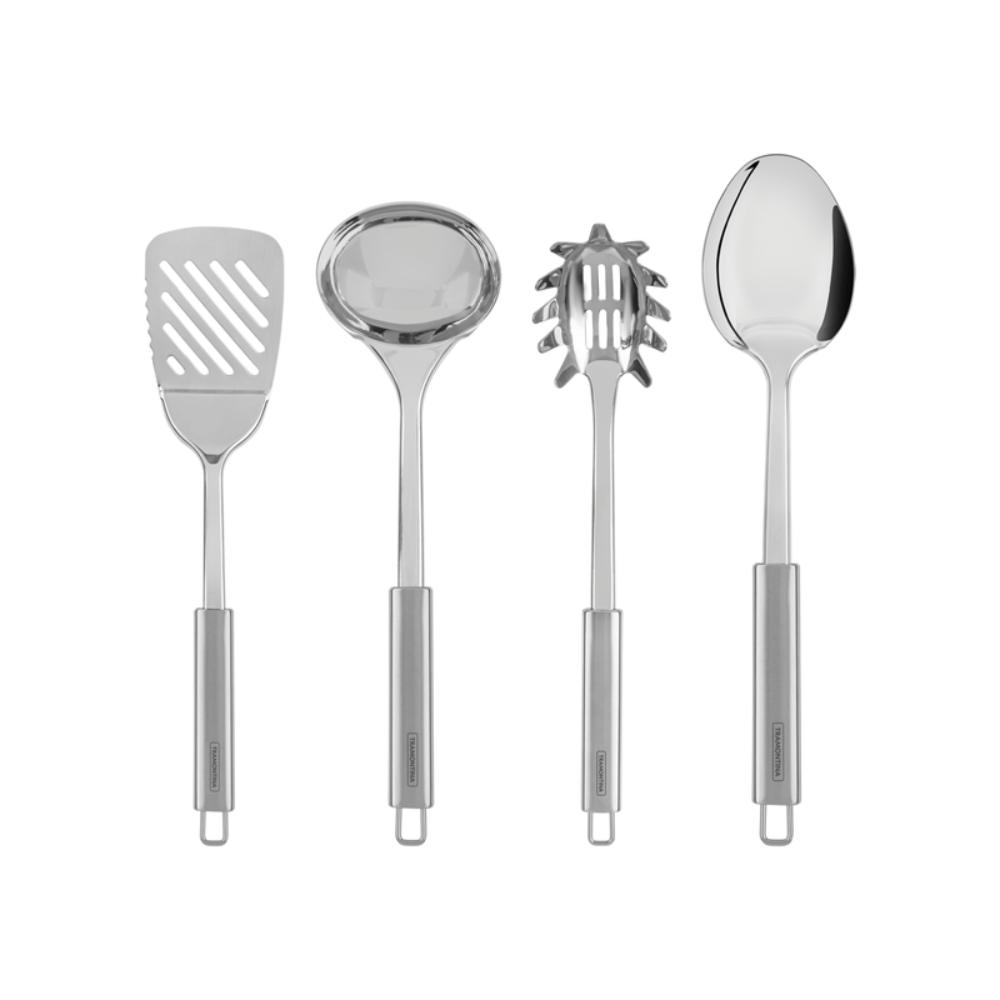 JUEGO DE UTENSILLO X 4 PIEZAS MARFIM -10286531 - 1