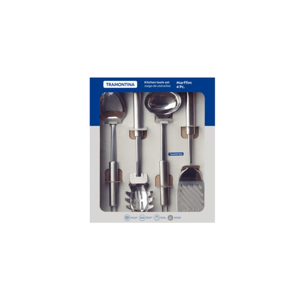 JUEGO DE UTENSILLO X 4 PIEZAS MARFIM -10286531 - 2