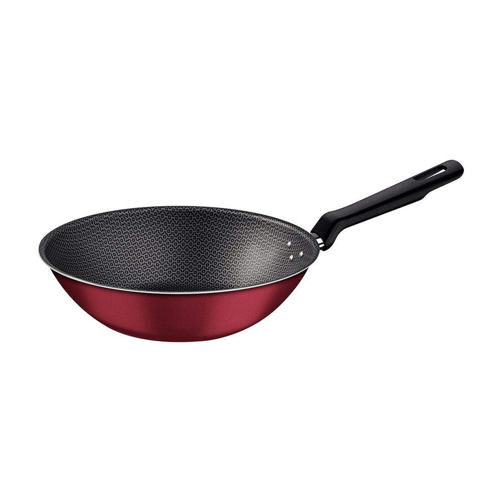 WOK 24CM 22 L ROJO - LORETO - 1