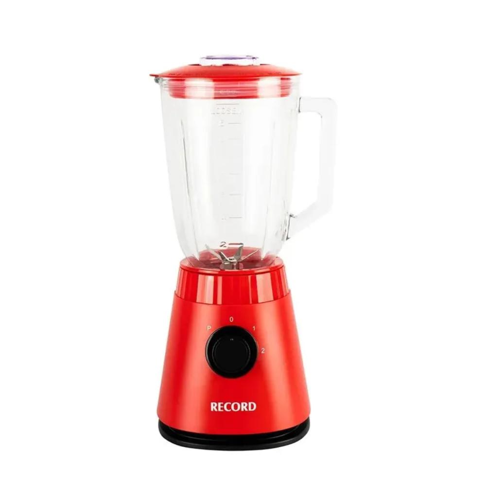LICUADORA RECORD 2 VOLCIDADES ROJO 600W REC-BL822RO - 1