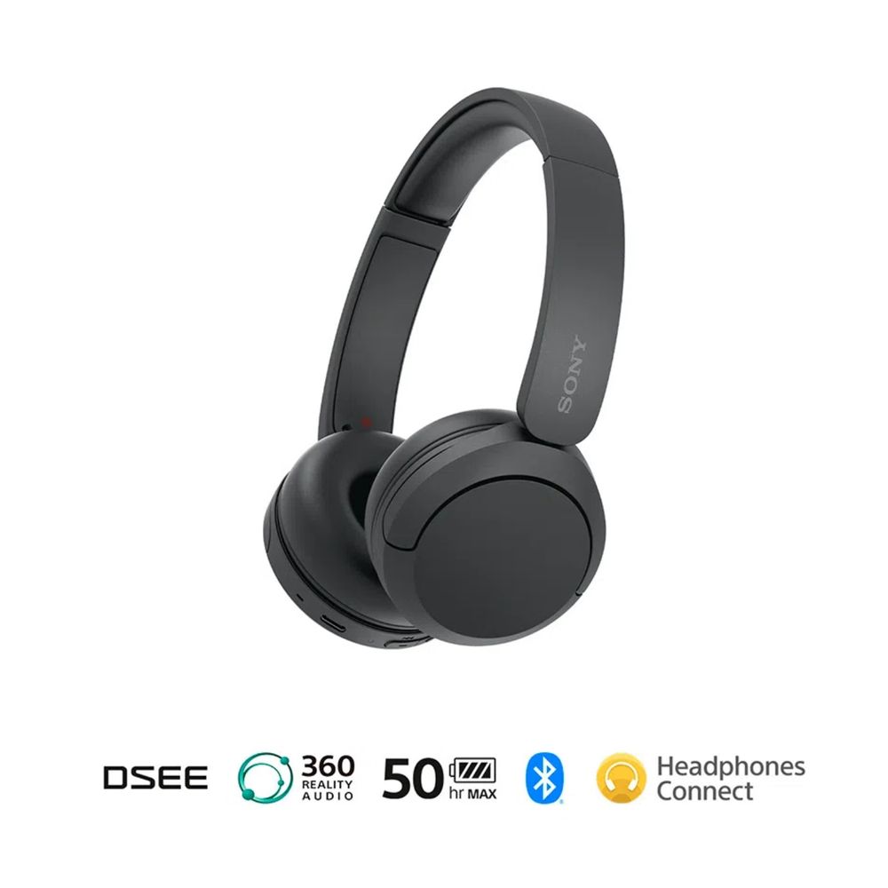 SONY AUDÍFONOS BLUETOOTH WH-CH520  NEGRO - 1