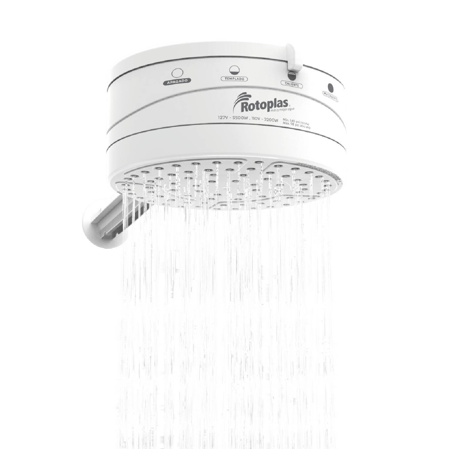 DUCHA ROTOPLAS 4T 220V ELÉCTRICA 4 TEMPERATURAS - 1
