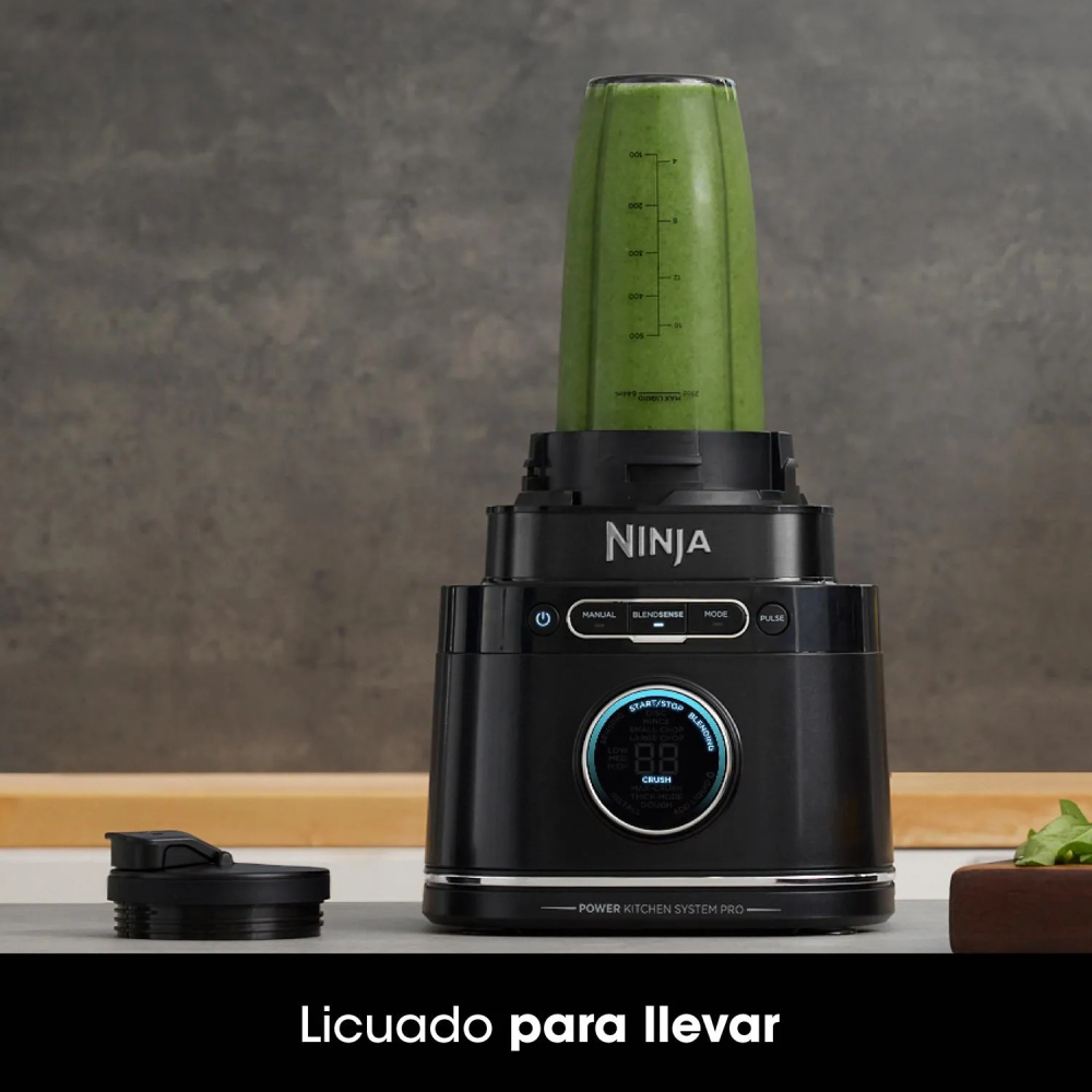 NINJA LICUADORA Y PROCESADORA 3 EN 1 DETECT POWER PRO POTENCIA MAXIMA 1200W TB401EU - 4