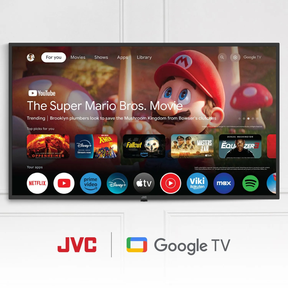 TELEVISOR JVC LED 43'' FHD GOOGLE TV OS LT-43KM348 - 1