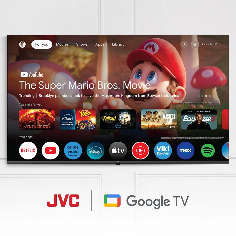 TELEVISOR JVC 65 UHD 4K GOOGLE TV LT-65KM548