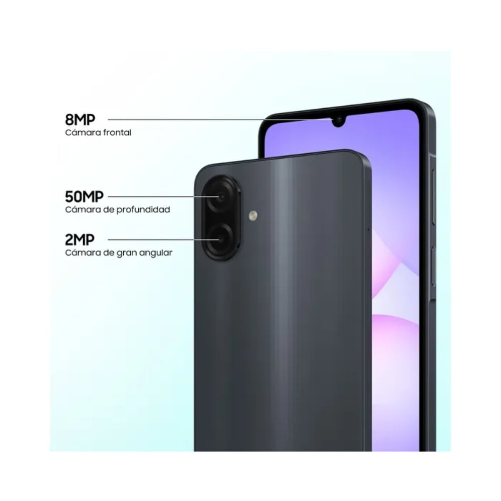 CELULAR LIBRE SAMSUNG A07 6.7 64GB 4GB RAM NEGRO - 3