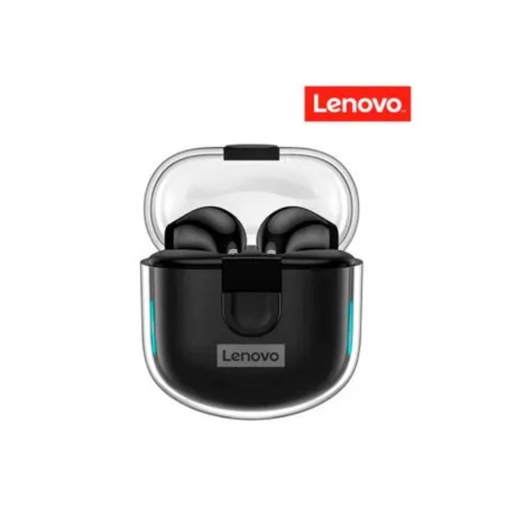 AUDIFONO BLUETOOTH LENOVO LP12 LIVEPODS IPX5 - NEGRO - 1