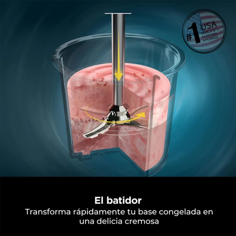 MÁQUINA PARA HACER HELADOS CREAMI NINJA - 2
