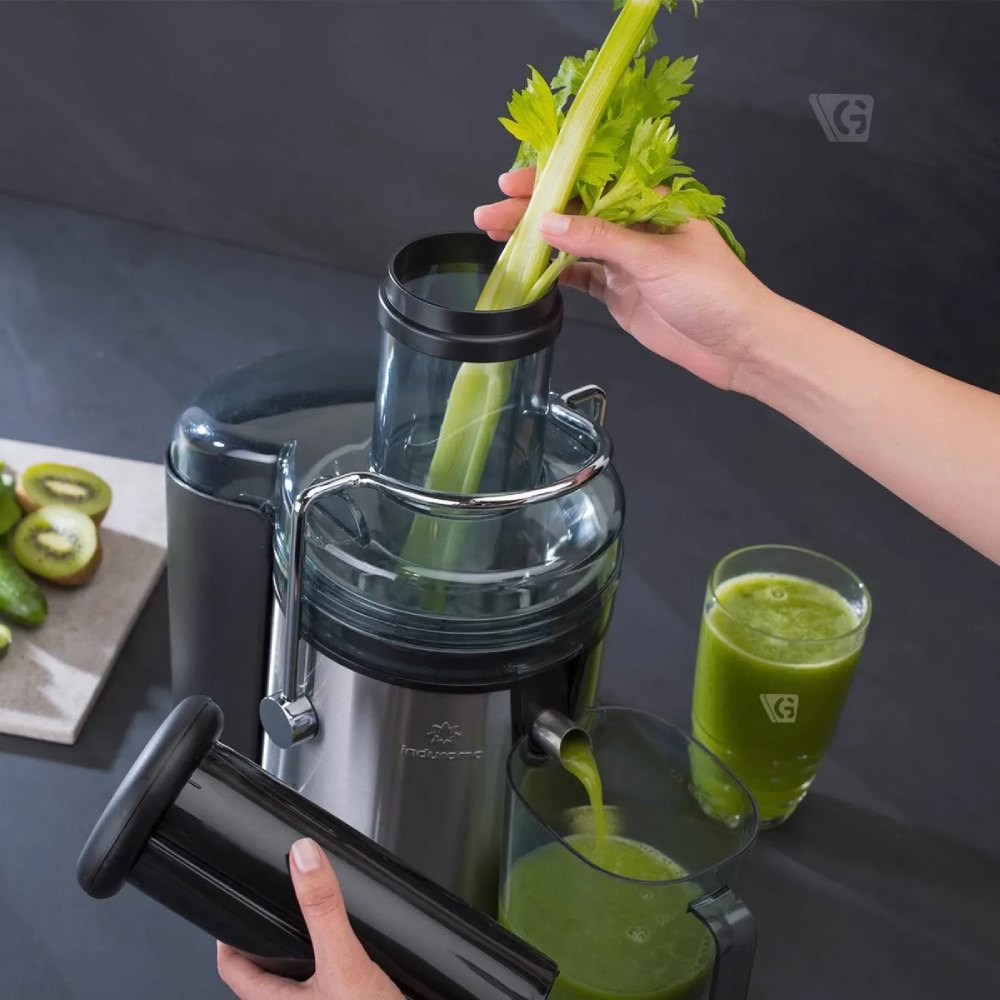 EXTRACTOR DE JUGO 1.1 LITROS INDURAMA EI-CR ACERO - 3