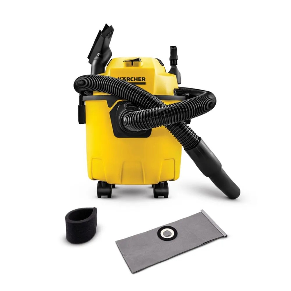 ASPIRADORA DE POLVO Y AGUA WDL1 1000W 10L KARCHER - 1