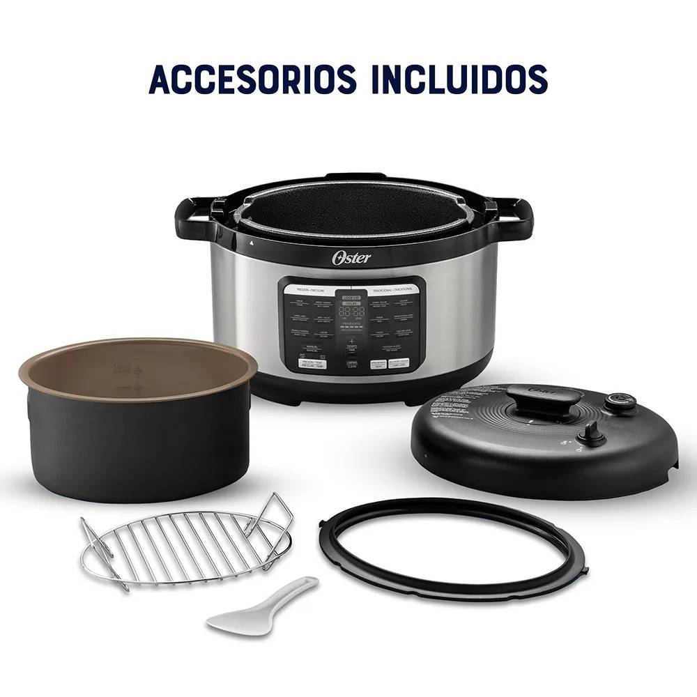 MULTI OLLA RÁPIDA OSTER OVALADA DE 5.7L CKSTPCECOV57 - 2