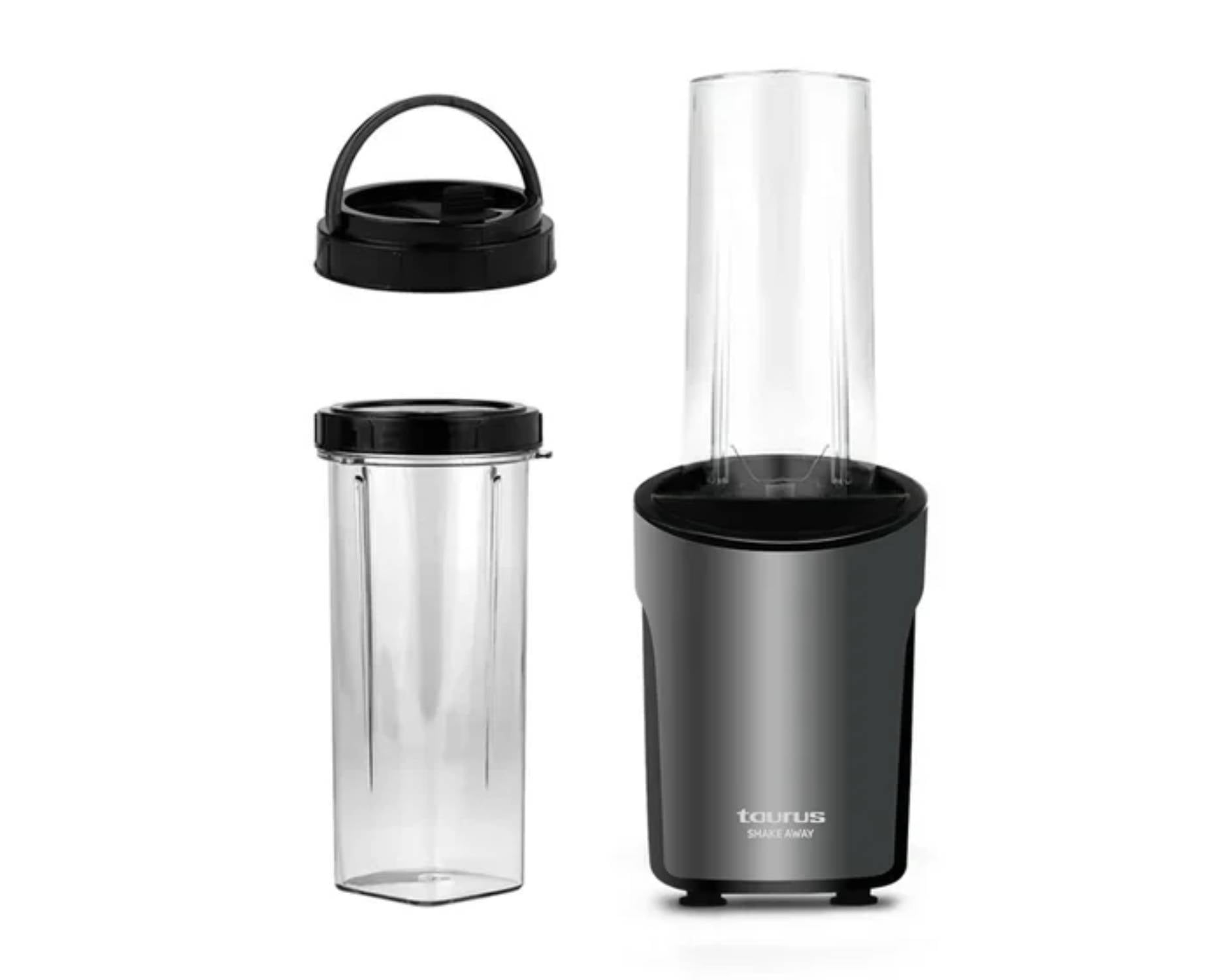 FREIDORA DE AIRE TAURUS SILVER FR II 5L - LICUADORA TAURUS SHAKE AWAY 2 0.6L - COMBO - 4
