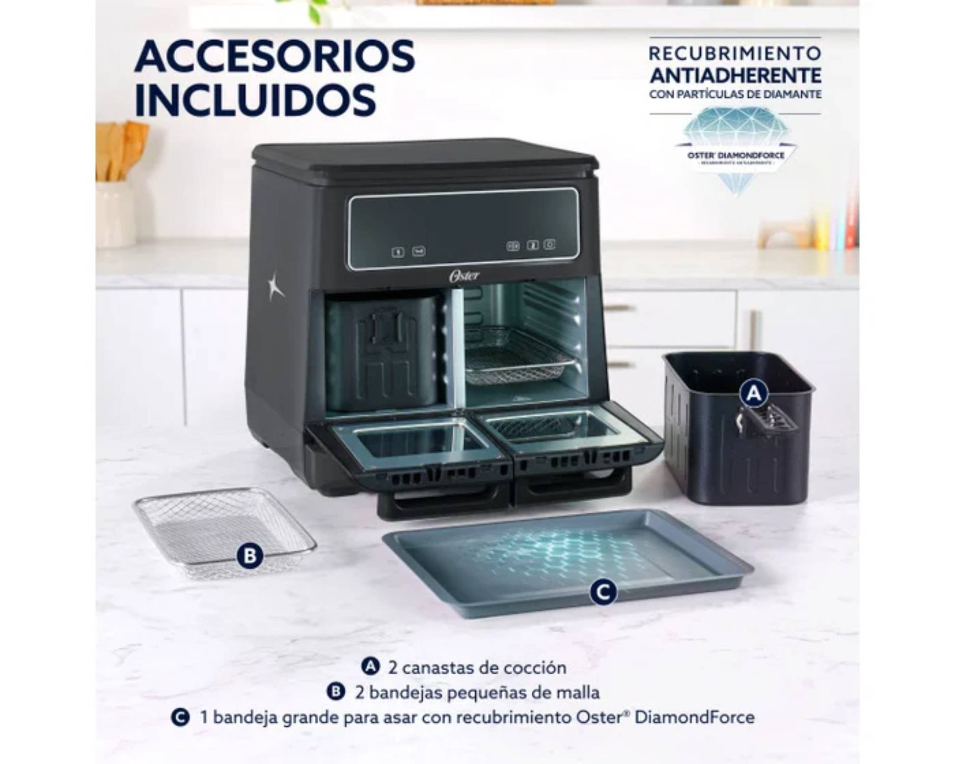 FREIDORA DE AIRE OSTER - CKSTAF11MCDDF-053 - 3
