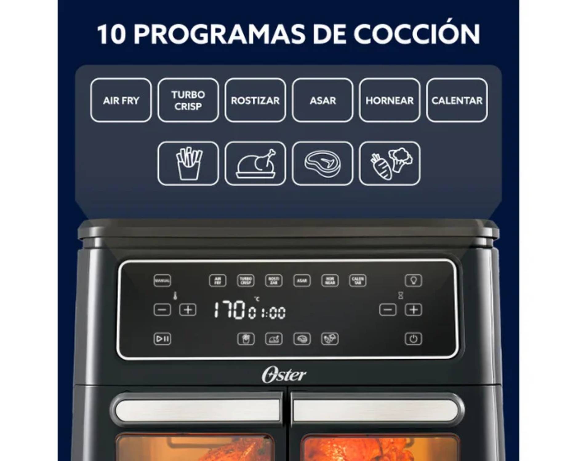 FREIDORA DE AIRE OSTER - CKSTAF11MCDDF-053 - 5