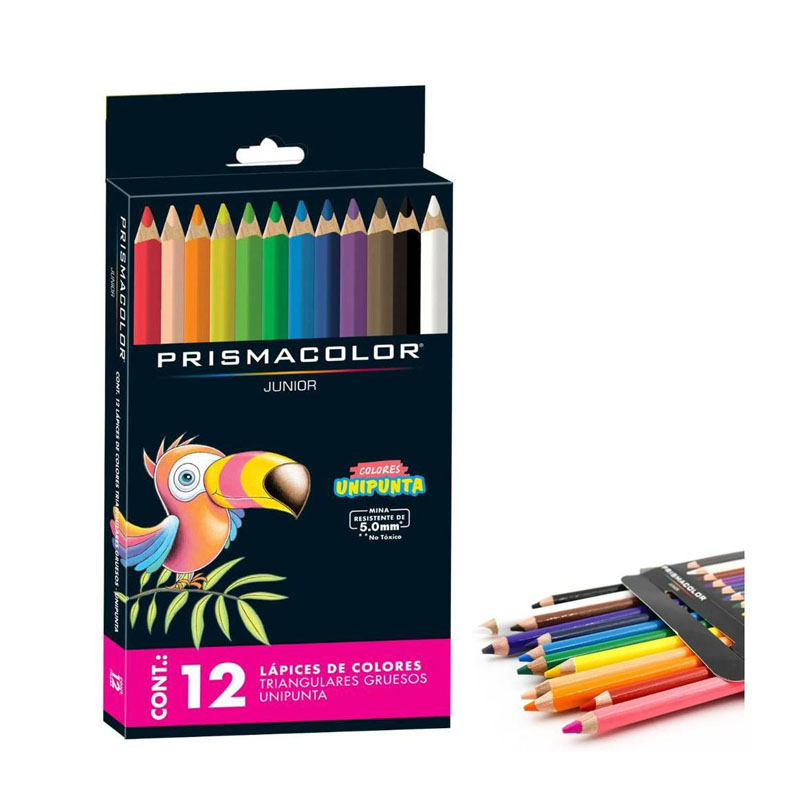 COLORES JUMBO PRISMACOLOR JUNIOR X12 2153013 - 1