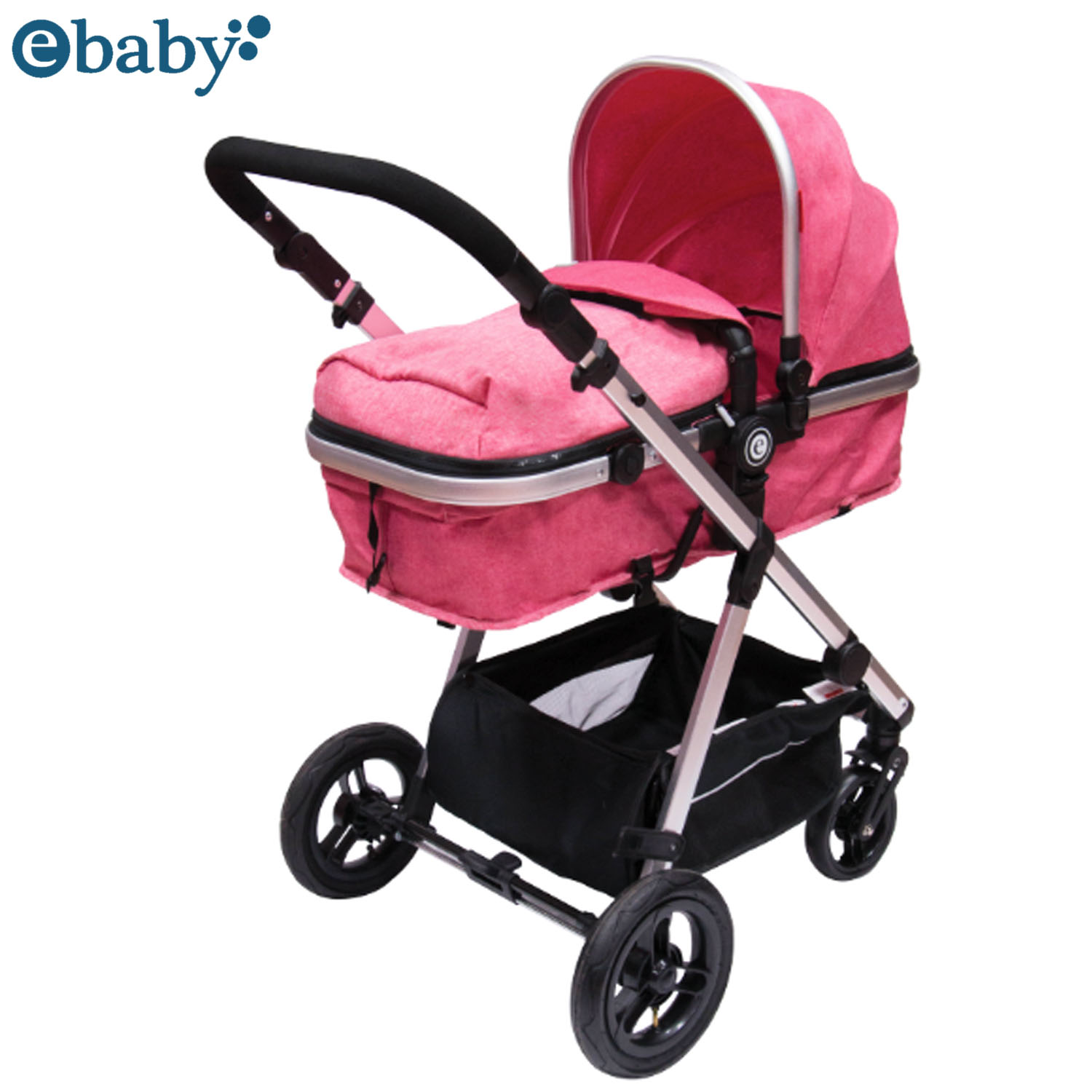 COCHE MOISÉS DE LUJO «CIERA DELUXE» EDICIÓN LIMITADA PINK - 3