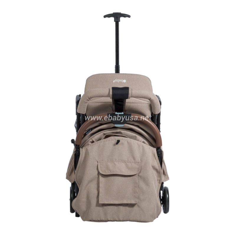 COCHE MALETA EBABY RESPALDAR RECLINABLE KALAN AZUL - 3