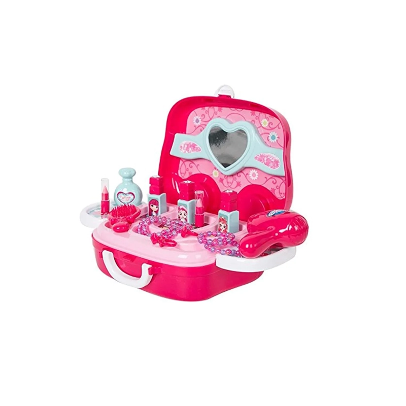 JUGUETE SET DE BELLEZA LONCHERA CON RUEDA 2 EN 1 008-917A - 3