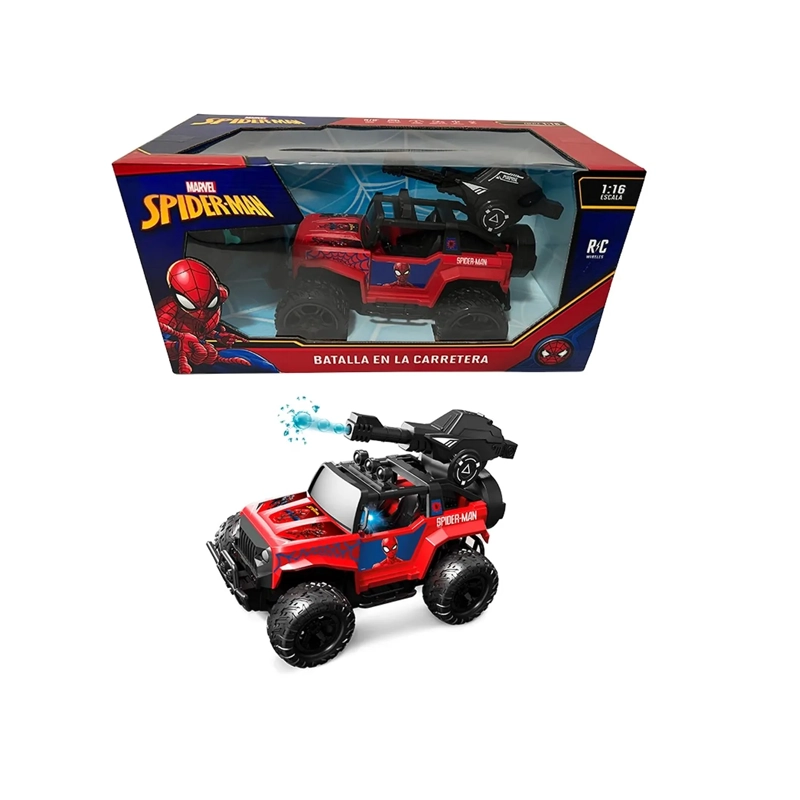 JUGUETE CARRO RASTREADOR DE SPIDER-MAN CON CONTROL SBY164-4A - 4