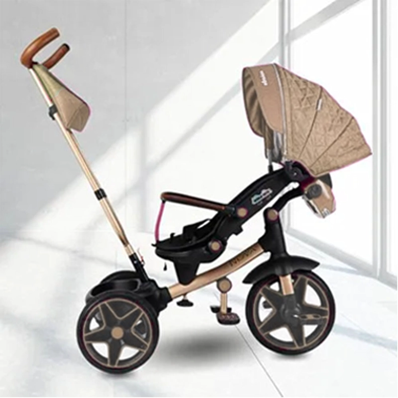TRICICLO GIRATORIO 5 EN 1 VOYAGE NOVA USB BLUETOOTH BEIGE - 2