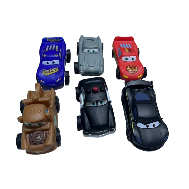 SET DE COCHES VEHÍCULOS A FRICCIÓN CARS 6 PCS - 4