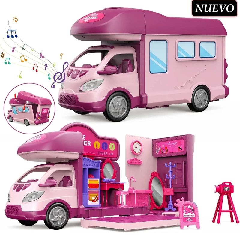 JUGUETE CARRO CAMPER RECREACIONAL MUSICAL 2 EN 1 - 1