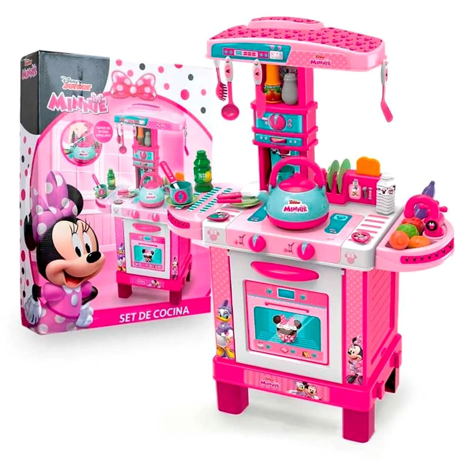 SET DE COCINA CON TETERA MINNIE MOUSE 008-939 - 2