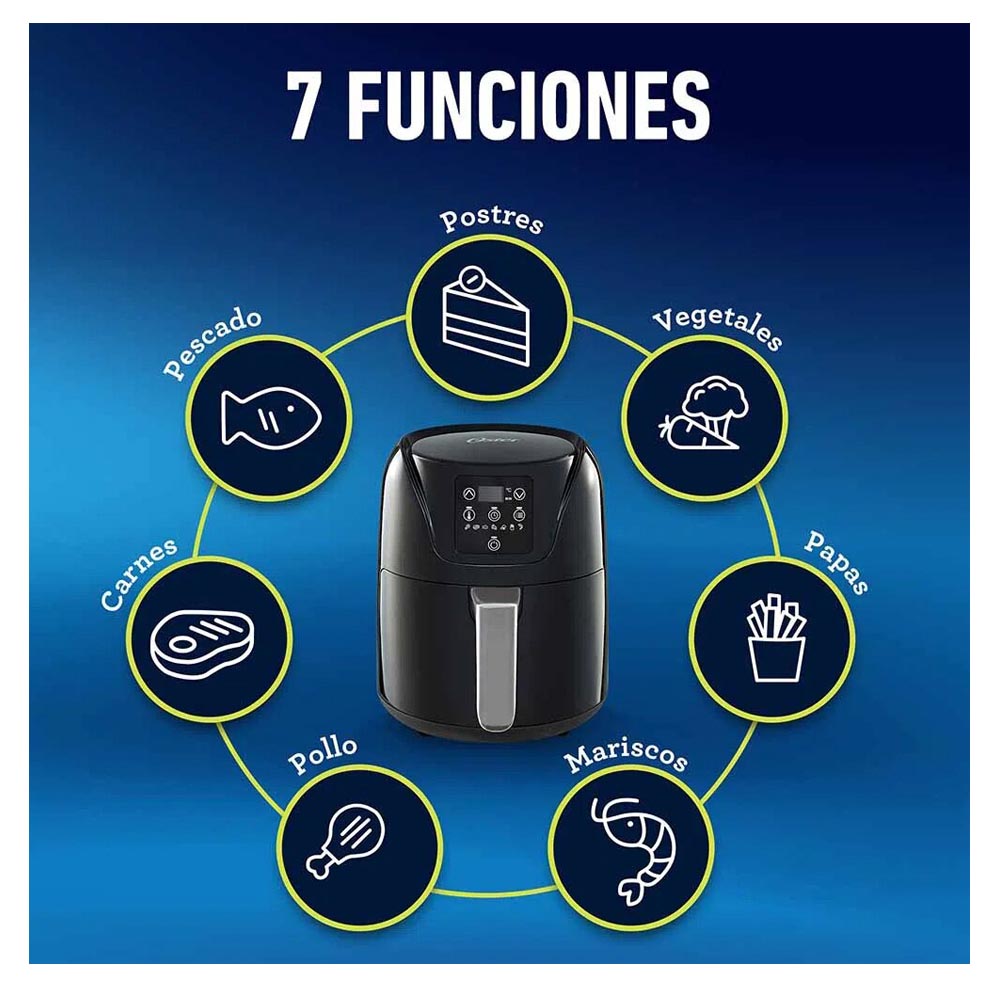 FREIDORA DE AIRE DIGITAL 7 FUNCIONES 4 LITROS CKSTAF40D - 4