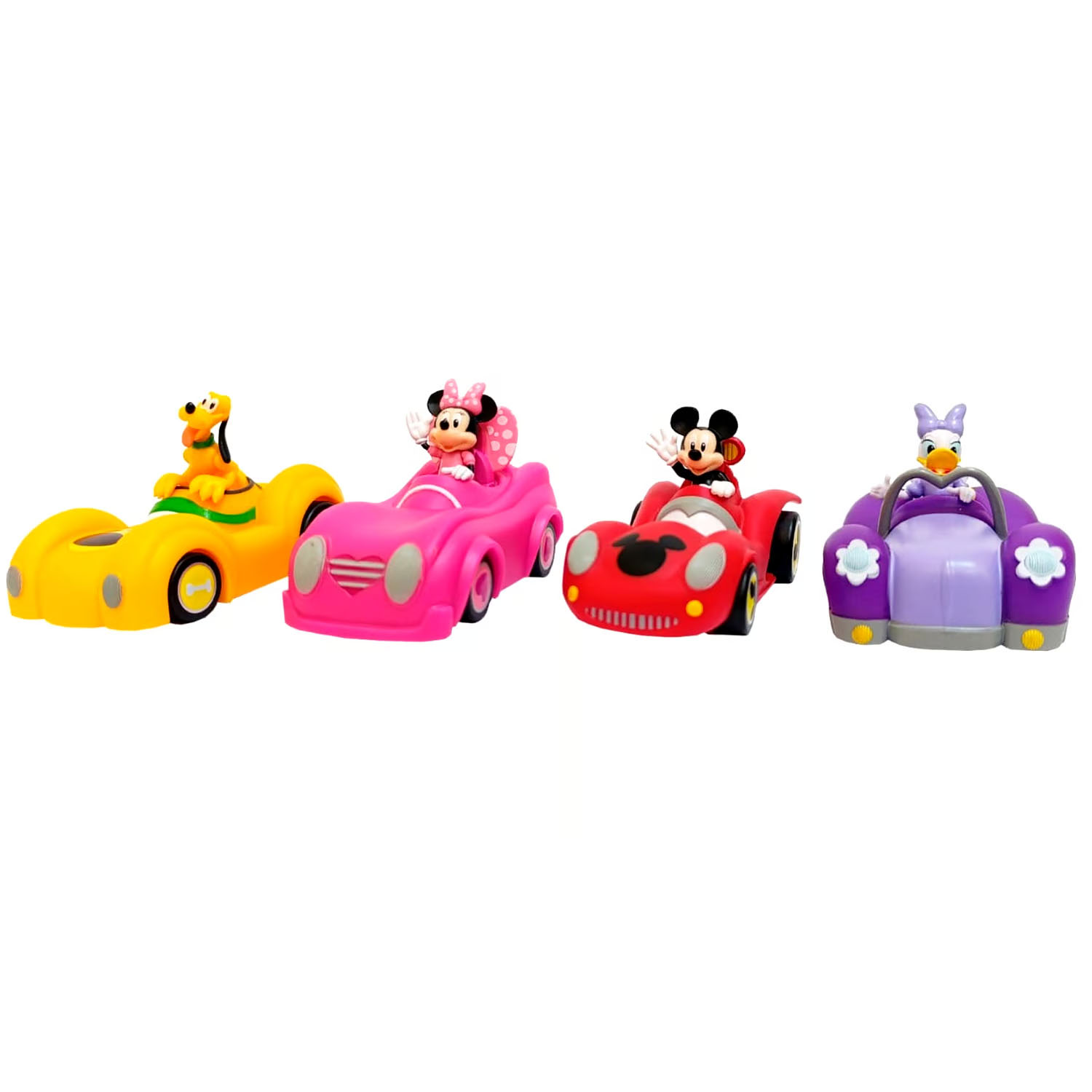 JUGUETE SET DE VEHÍCULOS MICKEY MOUSE Y SUS AMIGOS 4PCS DAISY - 3