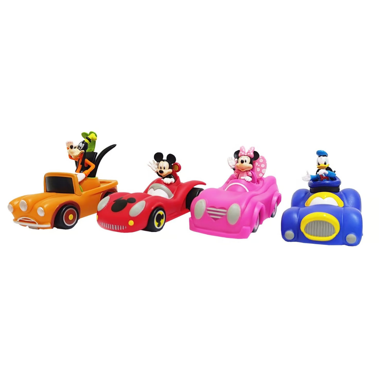 JUGUETE SET DE VEHÍCULOS MICKEY MOUSE Y SUS AMIGOS 4PCS DONALD - 3