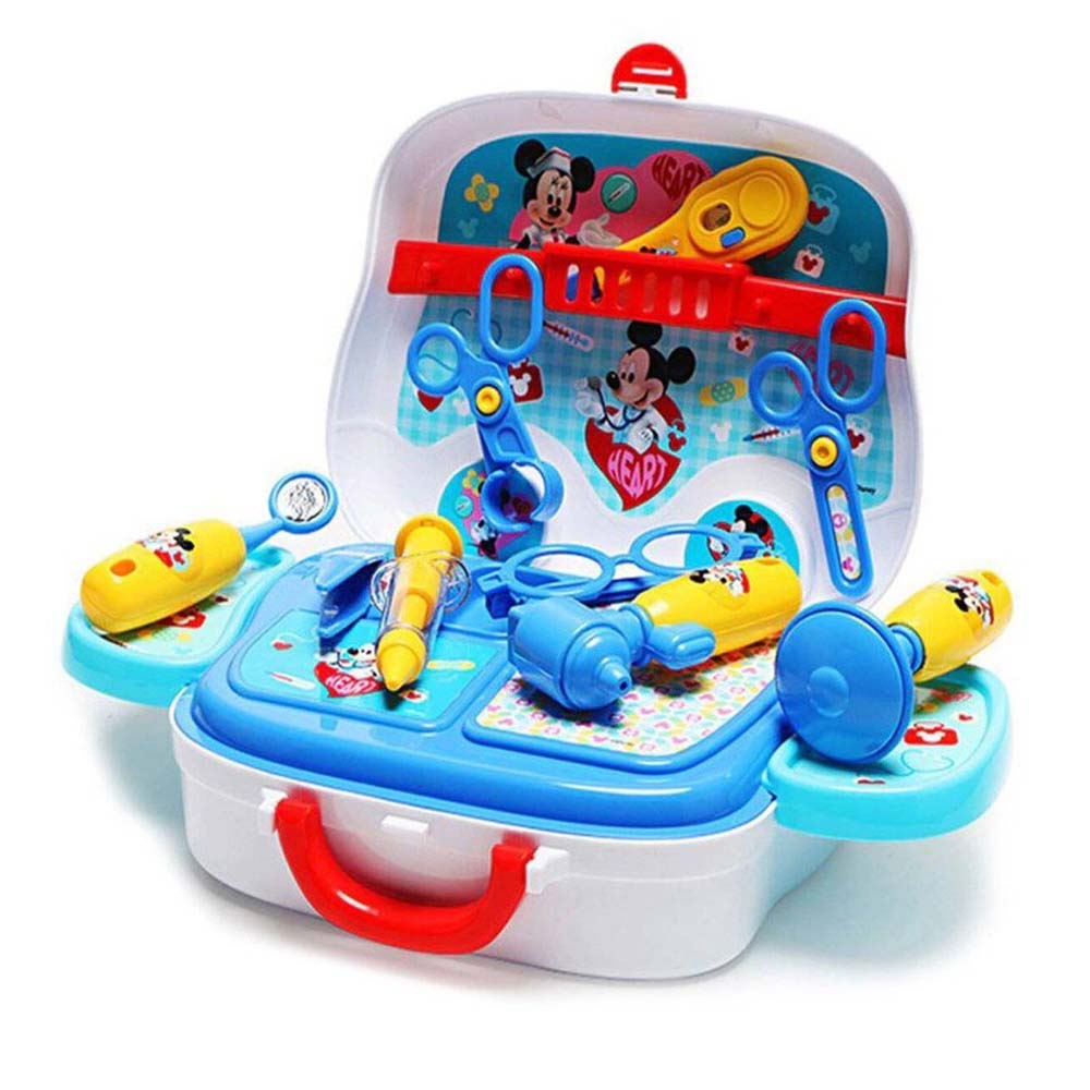 SET DE DOCTOR Y LONCHERA 2 EN 1 MICKEY MOUSE Y AMIGOS - 1