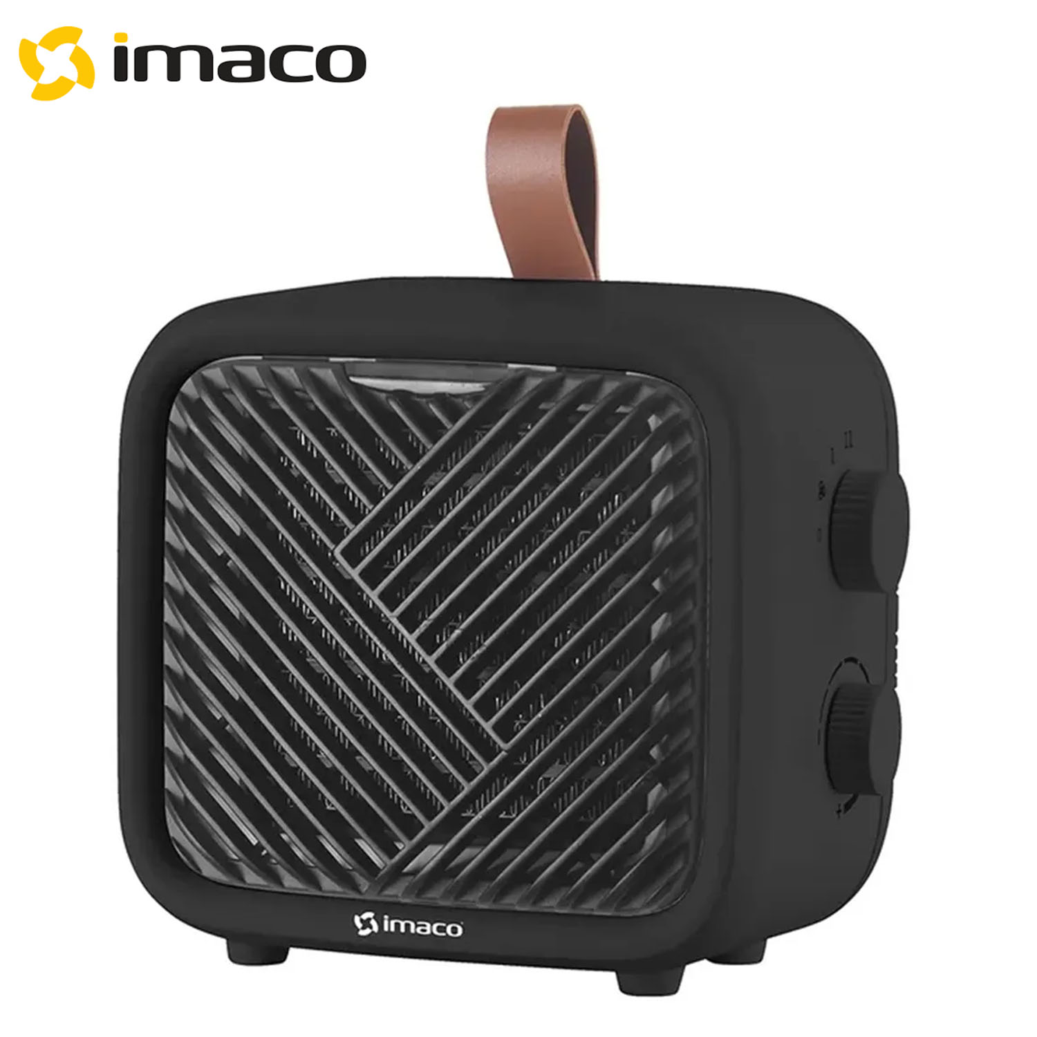 TERMOVENTILADOR IMACO ITC1510N PORTÁTIL NEGRO - 1