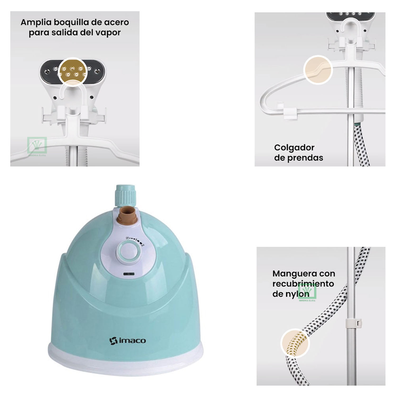 VAPORIZADOR DE PRENDAS IMACO PGS2016 15LTS - 7