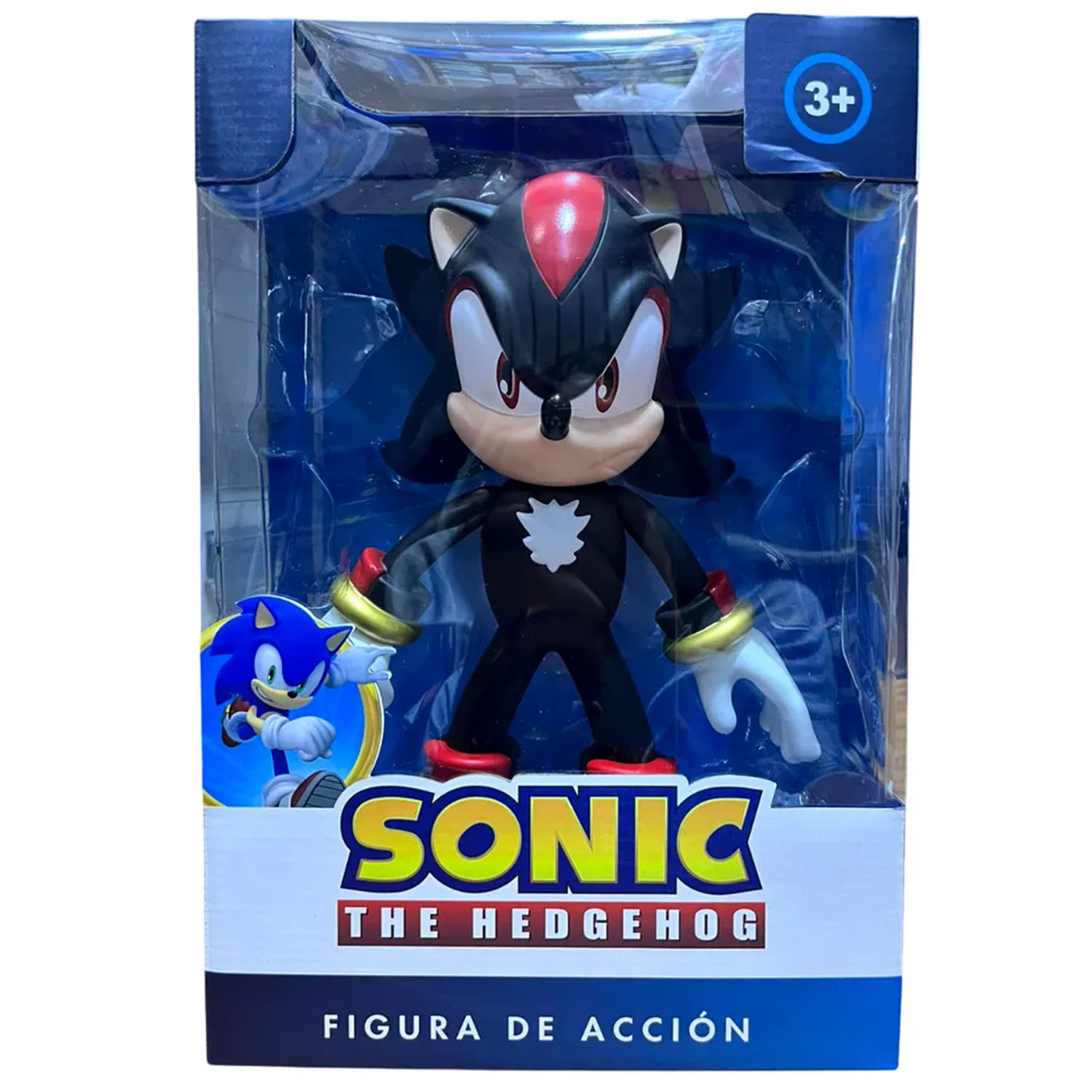 MUÑECO SONIC THE HEDGEHOG ARTICULABLE SHADOW - 3