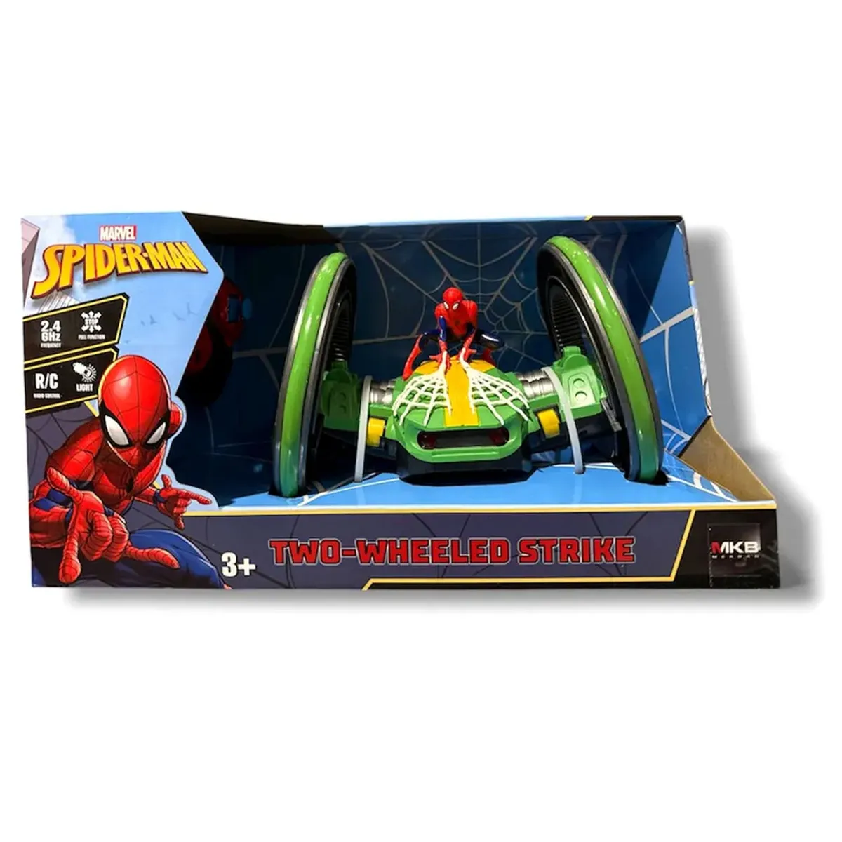 JUGUETE CARRO TELEDIRIGIDO DE SPIDER-MAN ACROBÁTICO CON CONTROL - 4