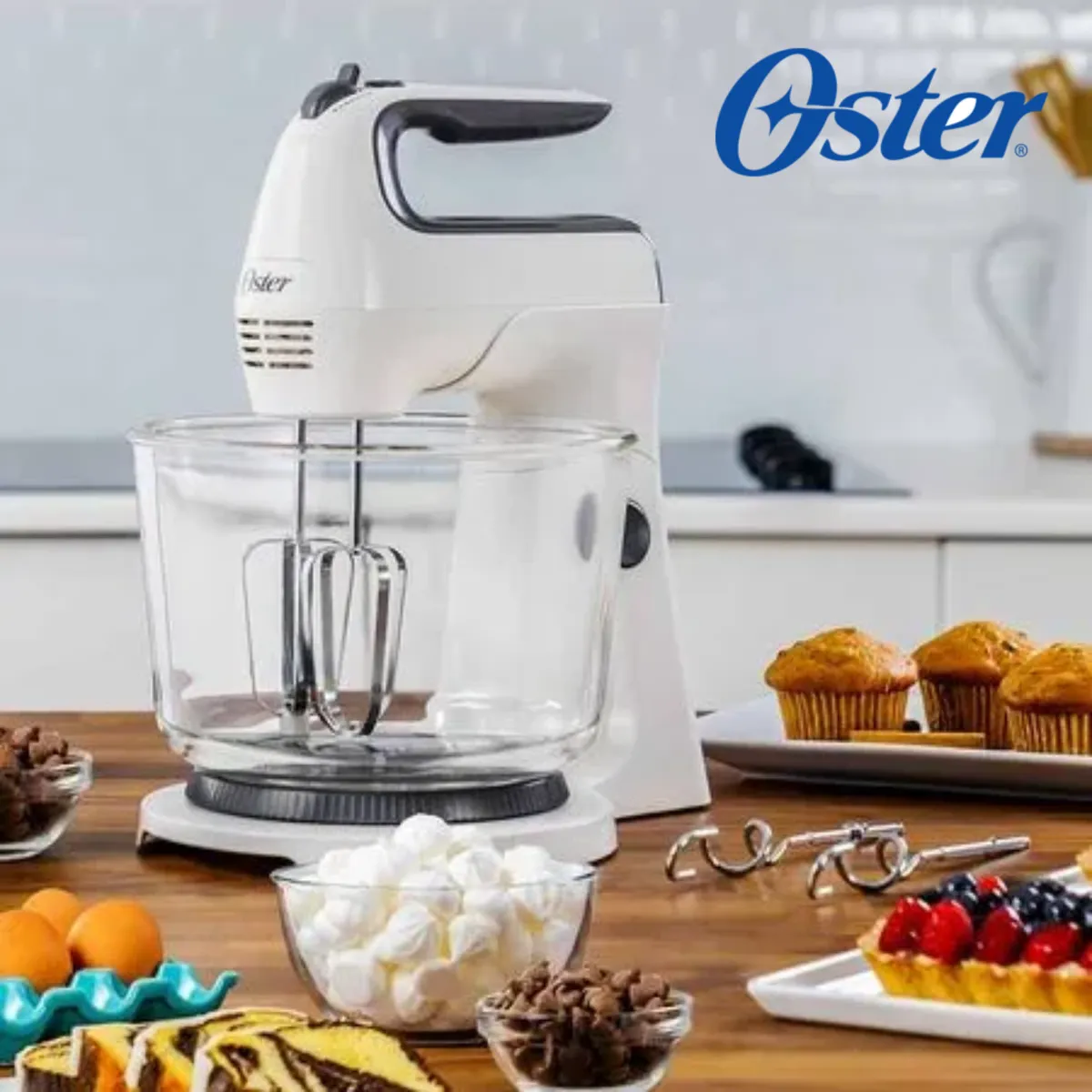 BATIDORA DE MANO Y PEDESTAL OSTER 250W FPSTHS3611 - 4