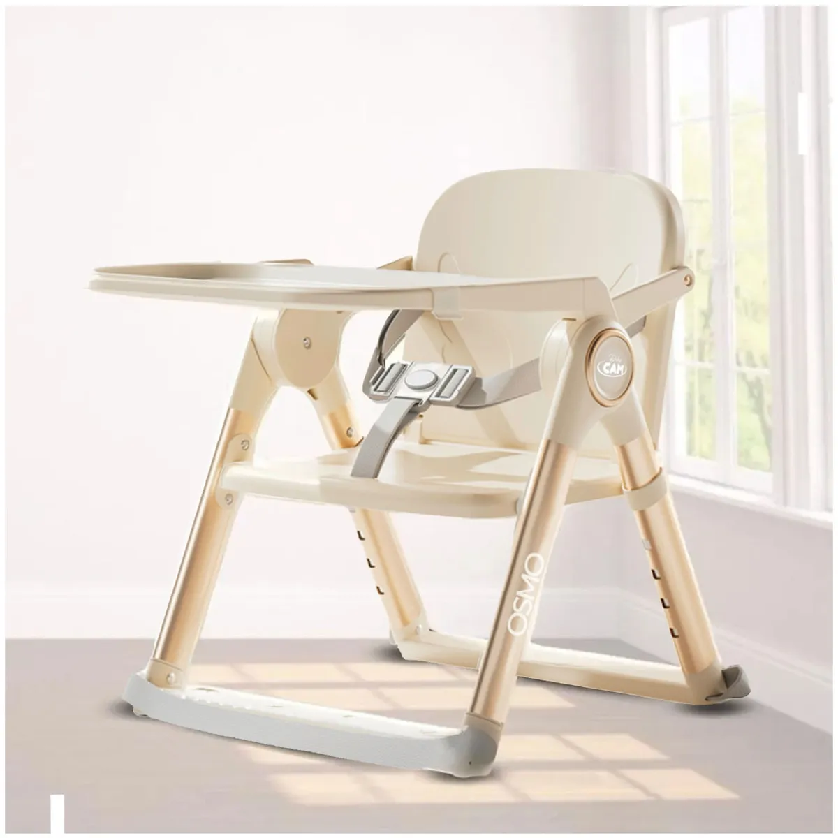 SILLA PORTATIL PLEGABLE «OSMO» EDICIÓN LIMITADA BEIGE - 3